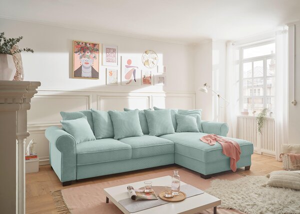 ROHOVÁ SEDAČKA, textil, šalviovozelená MID.YOU - Sedačky, Online Only