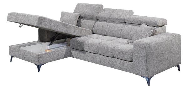 ROHOVÁ SEDAČKA, textil, taupe MID.YOU - Sedačky, Online Only