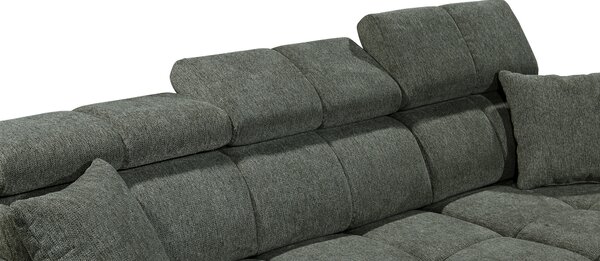 ROHOVÁ SEDAČKA, textil, tmavozelená MID.YOU - Sedačky, Online Only