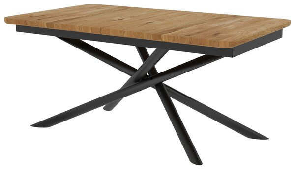 JEDÁLENSKÝ STÔL, divoký dub, 160 (240)/90/75 cm Linea Natura - Stoly, Online Only