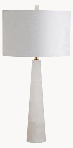 Stolová LED lampa's alabastrovým podstavcom Modern