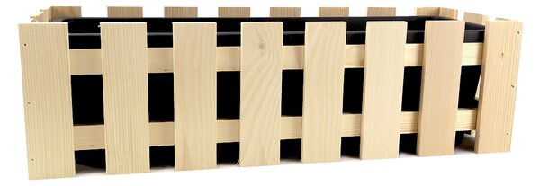 AMADEA Drevený obal na kvetináč, 62x21,5x18cm Český výrobok