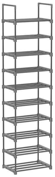 REGÁL NA TOPÁNKY, čierna, 45/174/30 cm Boxxx - Online Only drobný nábytok, Online Only