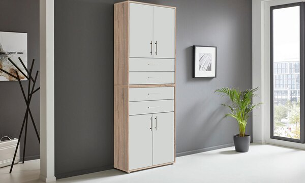 SKRINKA NA DOKUMENTY, biela, farba duba, 84,4/227,2/33 cm MID.YOU - Online Only kancelárie, Online Only