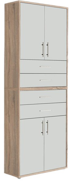 SKRINKA NA DOKUMENTY, biela, farba duba, 84,4/227,2/33 cm MID.YOU - Online Only kancelárie, Online Only
