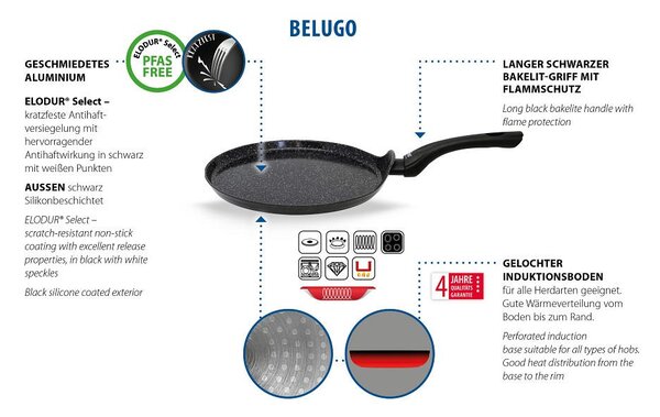 PANVICA NA CRÊPES keramický povrch 26 cm ELO - Online Only bytové doplnky, Online Only