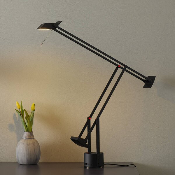 Artemide Tizio stolná LED lampa 3 000 K, Čierna, Pracovňa / Kancelária, Plast, Dizajn, Stolová lampa