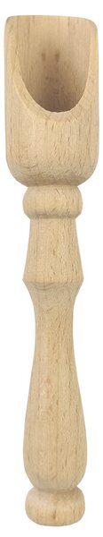 AMADEA Drevená lopatka na korenie, masívne drevo, veľkosť 14 cm