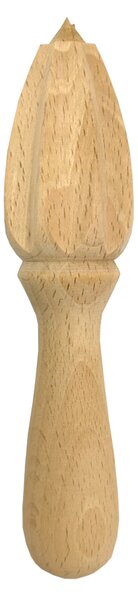 AMADEA Drevený ručný lis na citrusy, masívne drevo, dĺžka 15 cm