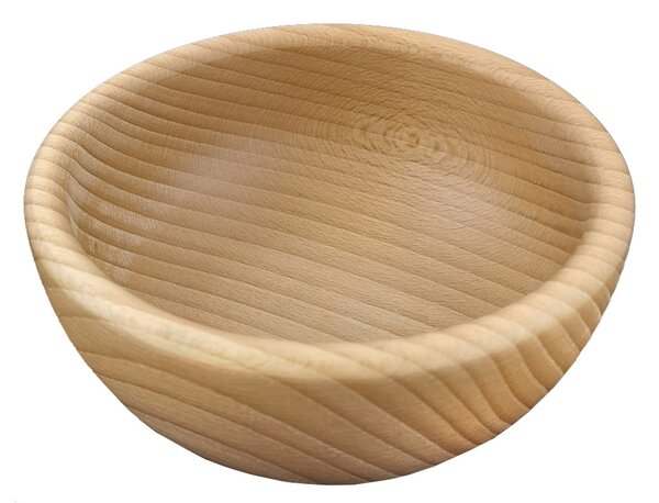 AMADEA Drevená miska, masívne drevo, 14 cm