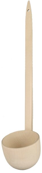 AMADEA Drevená naberačka, masívne drevo, dĺžka 53 cm