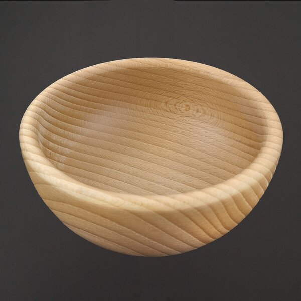 AMADEA Drevená miska, masívne drevo, 14 cm