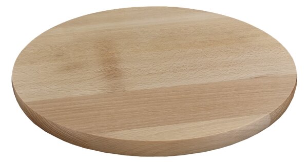 AMADEA Drevená otočná doštička, masívne drevo, 30 cm