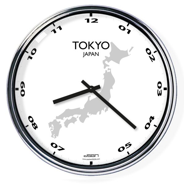 Kancelárske nástenné hodiny: Tokio, Výber farieb Svetlé