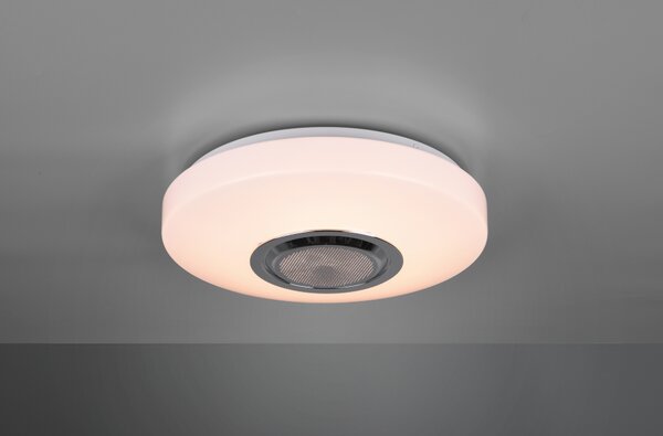 Trio MAIA | Stropné LED svietidlo s bluetooth reproduktorom