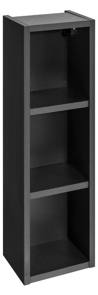CMD Kúpeľňová skrinka vysoká Santa Fe Cosmos 65 cm - tmavo šedá