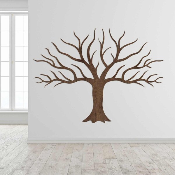Drevený obraz na stenu so strom konáre | KIRK: HDF - Dub Sonoma 40 x 30 cm 3766-99139 HDF0174