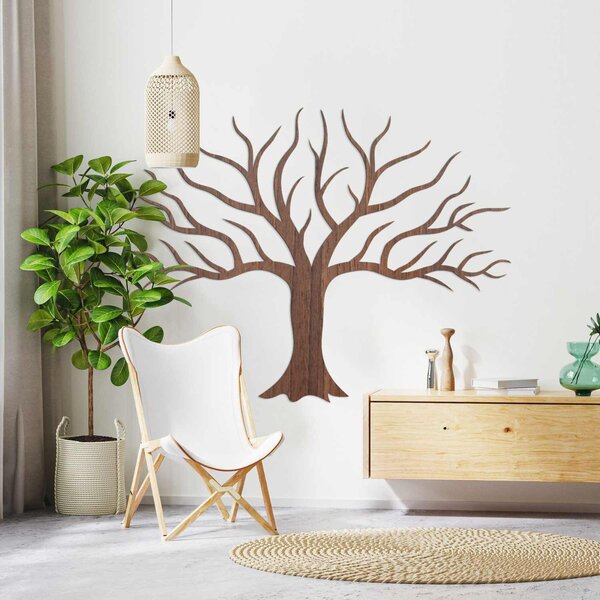 Drevený obraz na stenu so strom konáre | KIRK: HDF - Dub Sonoma 40 x 30 cm 3766-99139 HDF0174