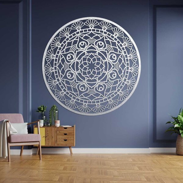 Mandala drevená nástenná dekorácia | JOKOPO: Preglejka Topoľ - Honey 3071 30 cm 3775-104583 PR0176