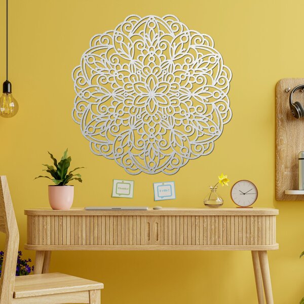 Drevená mandala, obraz na stenu | TERRONY: Preglejka Topoľ - Honey 3071 20 cm 3854-85187 PR0248