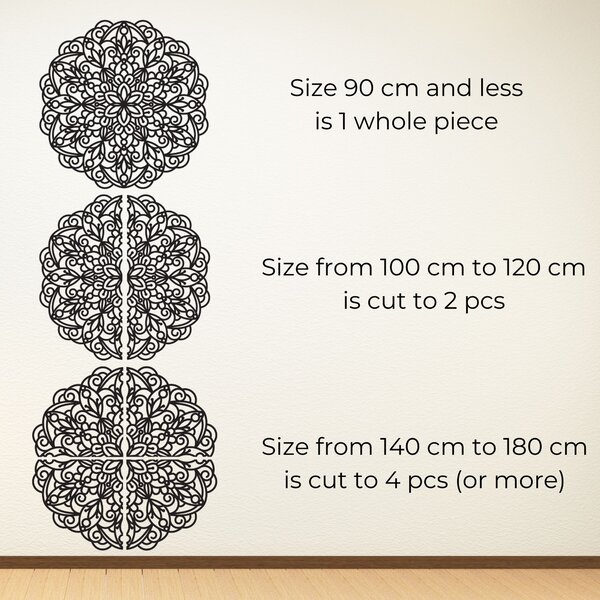 Drevená mandala, obraz na stenu | TERRONY: Preglejka Topoľ - Honey 3071 20 cm 3854-85187 PR0248