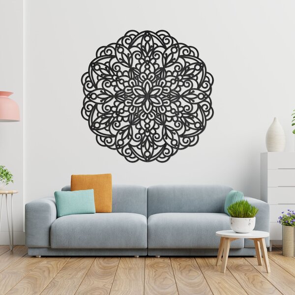 Drevená mandala, obraz na stenu | TERRONY: Preglejka Topoľ - Honey 3071 20 cm 3854-85187 PR0248