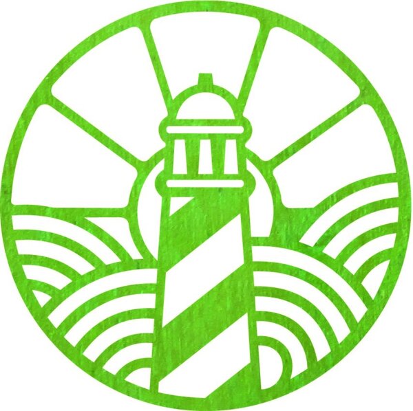 Drevený obraz s motívom majáka - FEDRO: Preglejka - Hnedá farba Rozmer 20 cm 4084-60783 PR0416