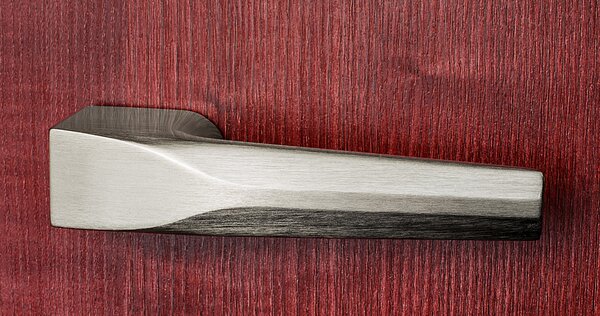 Dverné kovanie COBRA ULTIMA-S (ONS - nikel matný), kľučka-kľučka, Bez spodnej rozety, COBRA ONS (nikel matný)