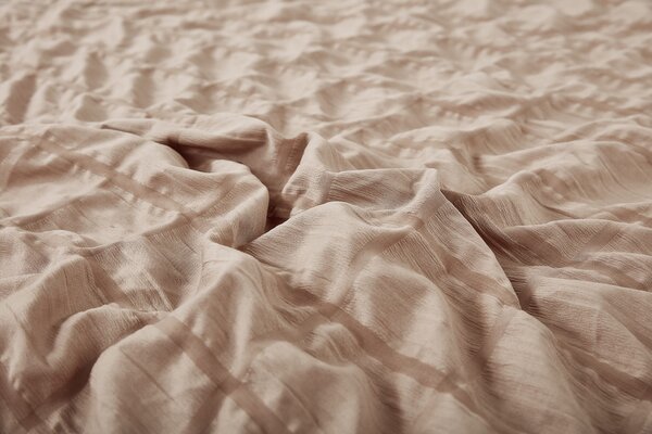 Krepové obliečky polycotton Neapol hnedé 200x140cm+90x70cm TiaHome