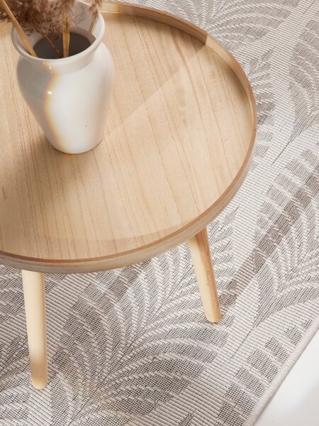 NORTHRUGS , Behúň Duet Liora 106246 White/Gray - na von aj na doma, 80x250, šedá, chodba / predsieň
