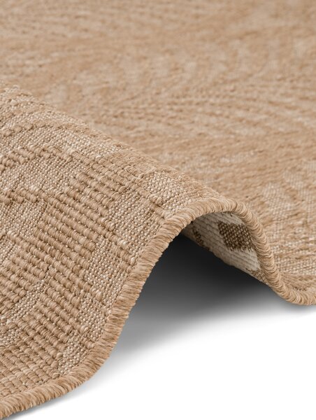 NORTHRUGS , Behúň Duet Liora 106247 Beige/White - na von aj na doma, 80x250, béžová, chodba / predsieň