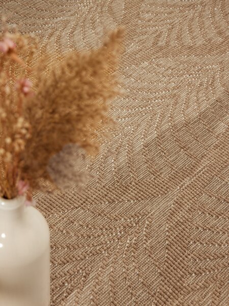 NORTHRUGS , Behúň Duet Liora 106247 Beige/White - na von aj na doma, 80x250, béžová, chodba / predsieň