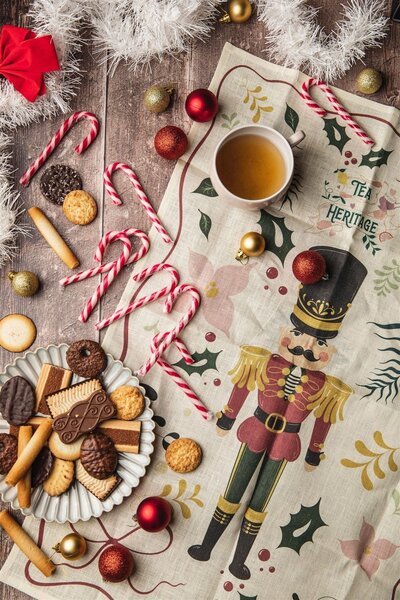 Ľanová utierka Nutcracker