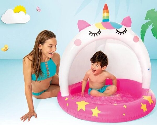 Intex_D INTEX 58438 Bazénik detský nafukovací Jednorožec 158438