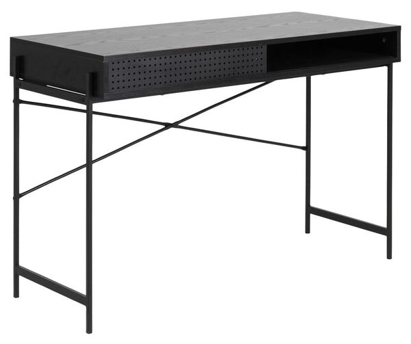 Písací stôl Fering (čierna)