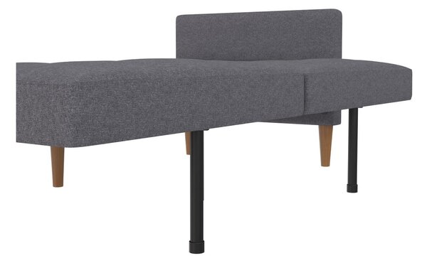 Sivá rozkladacia pohovka 82 cm Lilly – Støraa