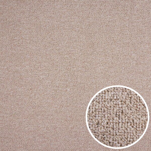 Condor Carpets , AKCIA: 80x200 cm Koberec metráž Rambo-Bet 71 - obšitý zo všetkých strán, šíře, béžová, filc, kuchyňa