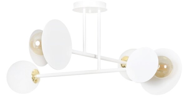 Emibig MINERVA 4 | dizajnová stropná lampa Farba: Biela