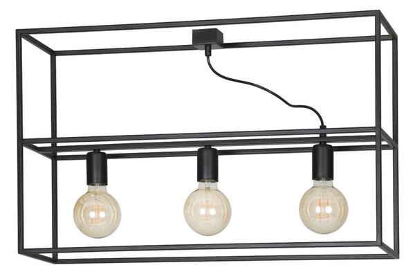 Emibig OMIKRON 3 | dizajnová stropná lampa Farba: Čierna