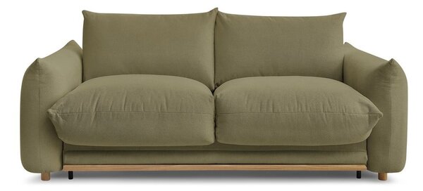 Zelená rozkladacia pohovka 234 cm Ernest – Bobochic Paris