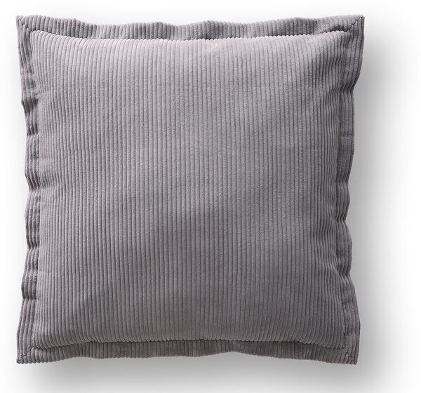 DELIFE Vankúš Sirpio XL 85x85 manšester strieborno-šedá
