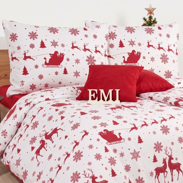 Flanelové obliečky Santa Claus EMI