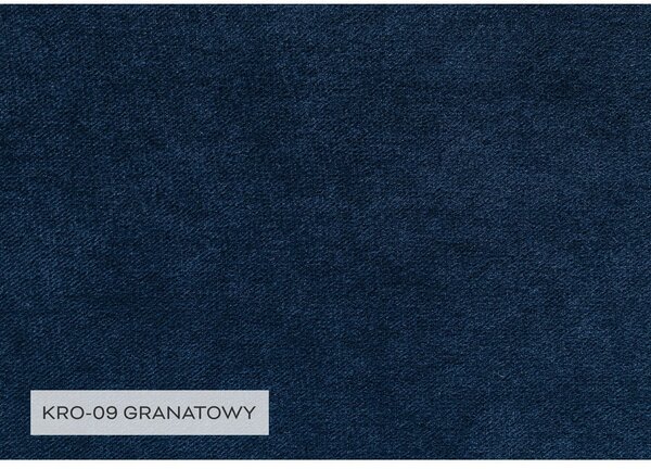 Tmavomodrá zamatová rozkladacia rohová pohovka (ľavý roh) Lofty Lilly – Miuform