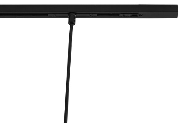 Moderný koľajnicový systém s 6 závesnými svetlami bronzový 1-fázový - Slimline Keno
