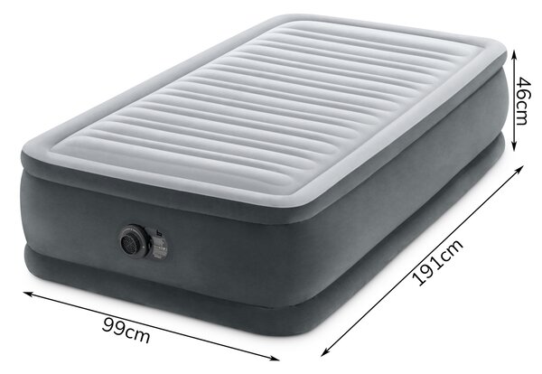 Nafukovací matrac 191x99 cm s pumpou pre jedného INTEX DELUXE 64412ND