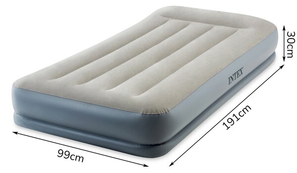 INTEX Nafukovací matrac 191x99 cm s pumpou pre jedného INTEX 64116ND