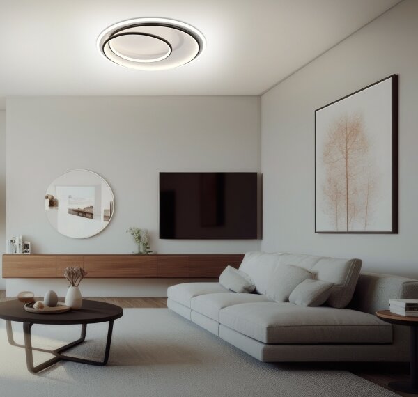 Brilagi - LED Stmievateľné stropné svietidlo FLARE LED/38W/230V 3000-6000K + DO