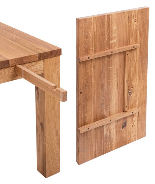 Dubový jedálenský set Korund - Karla