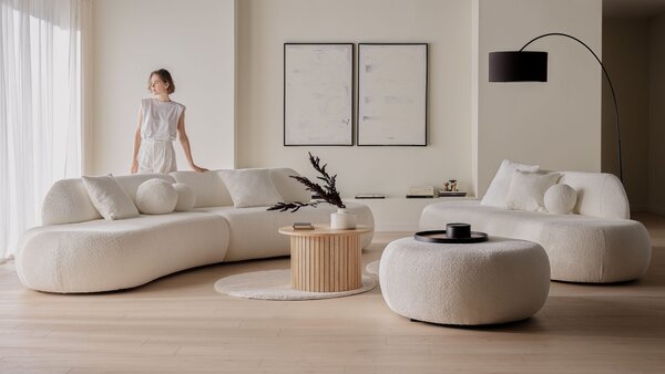 Sedacia súprava VIRGO zostava A1+A2+POUF
