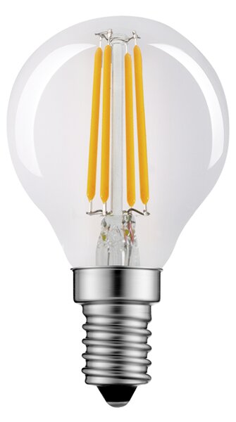 Diolamp Retro LED žiarovka Ball 6,5W/4000K/E14/820lm